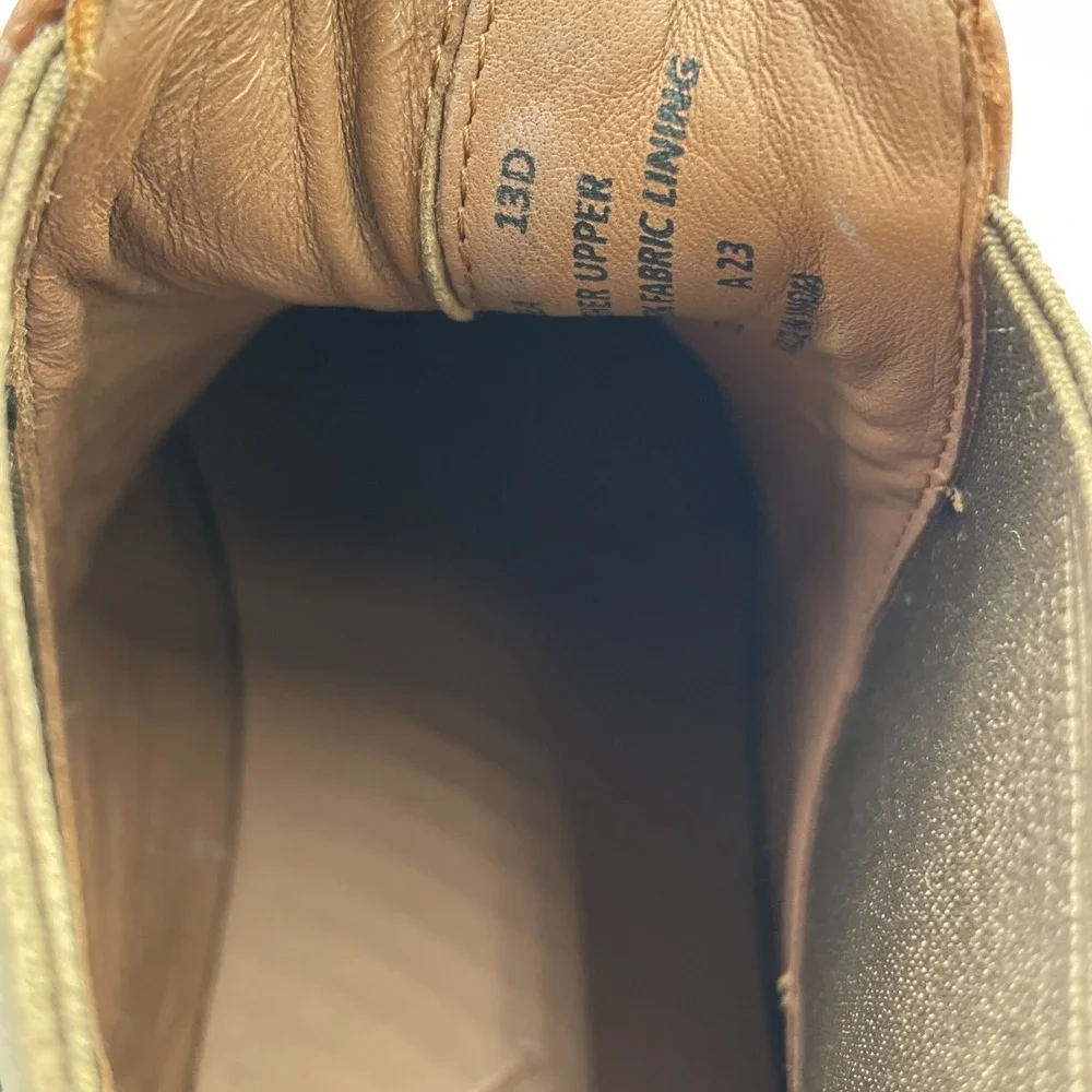 Polo Ralph Lauren Oslo Chelsea Chukka Ranger‎ Leather Boots Brown Men's Size 13